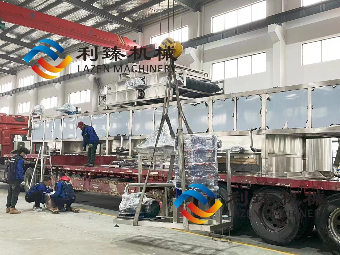 江蘇利臻噴淋殺菌機發貨